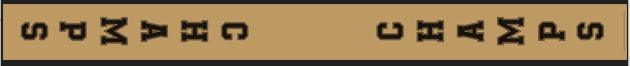 Bronze Champs Ribbon