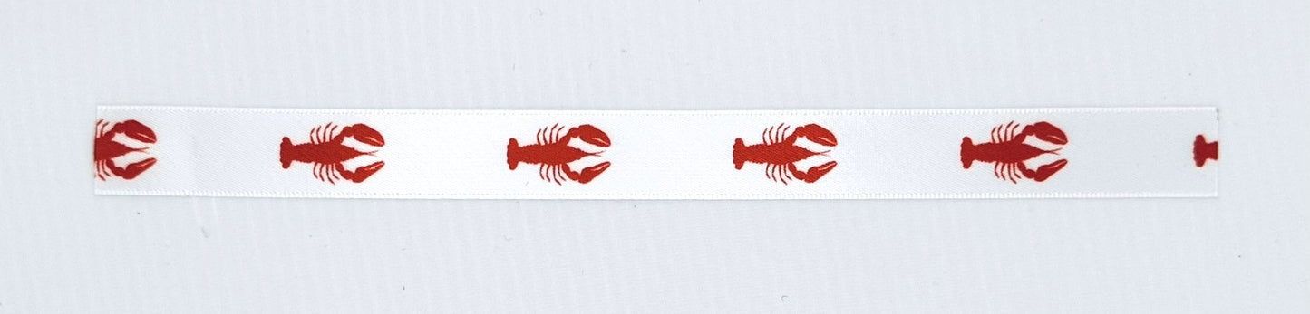 Red Lobster on White