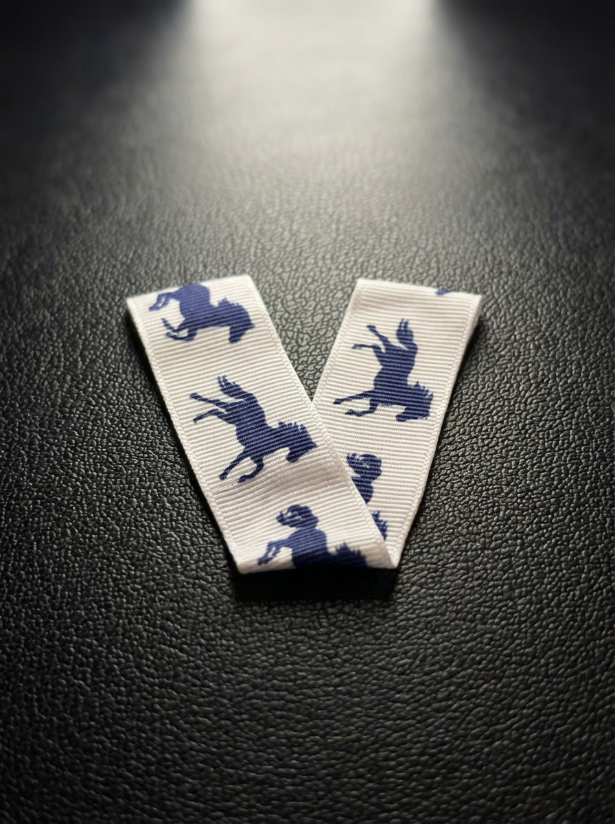 Equestrian Navy & White
