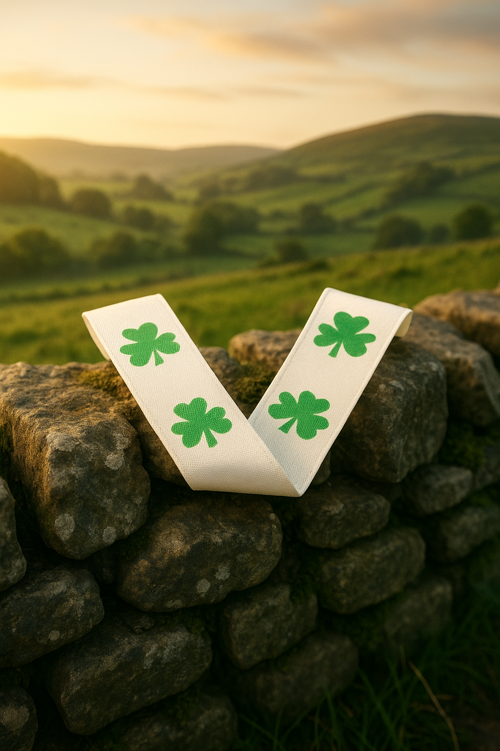 Shamrocks in a Row