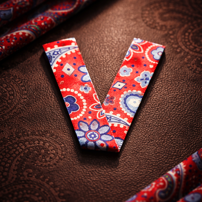 Patriotic Paisley - Red & Blue