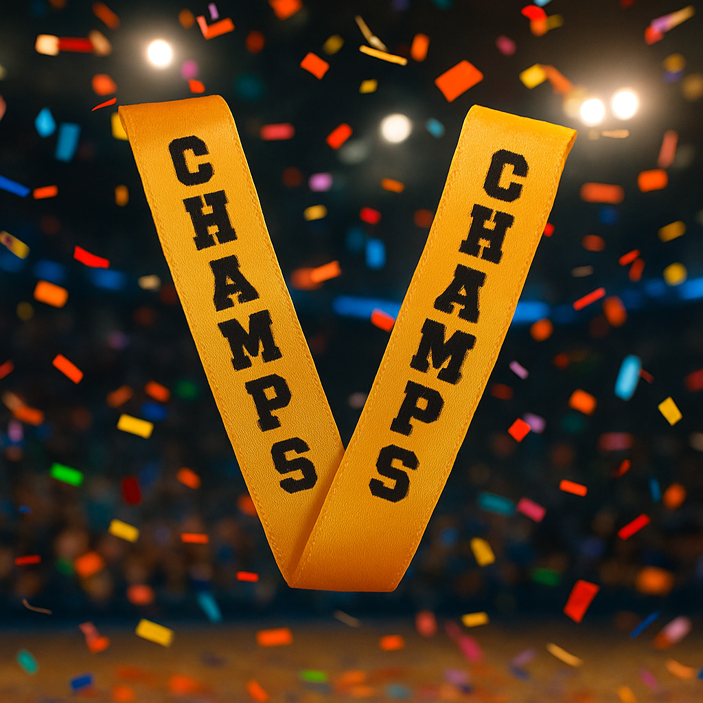 Gold Champs Ribbon