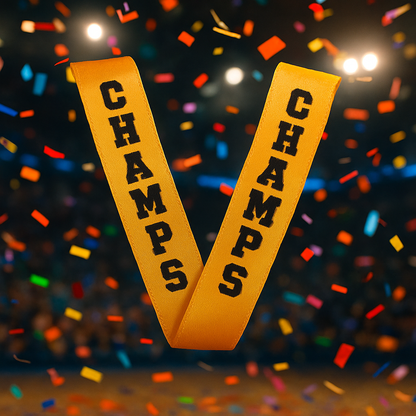 Gold Champs Ribbon