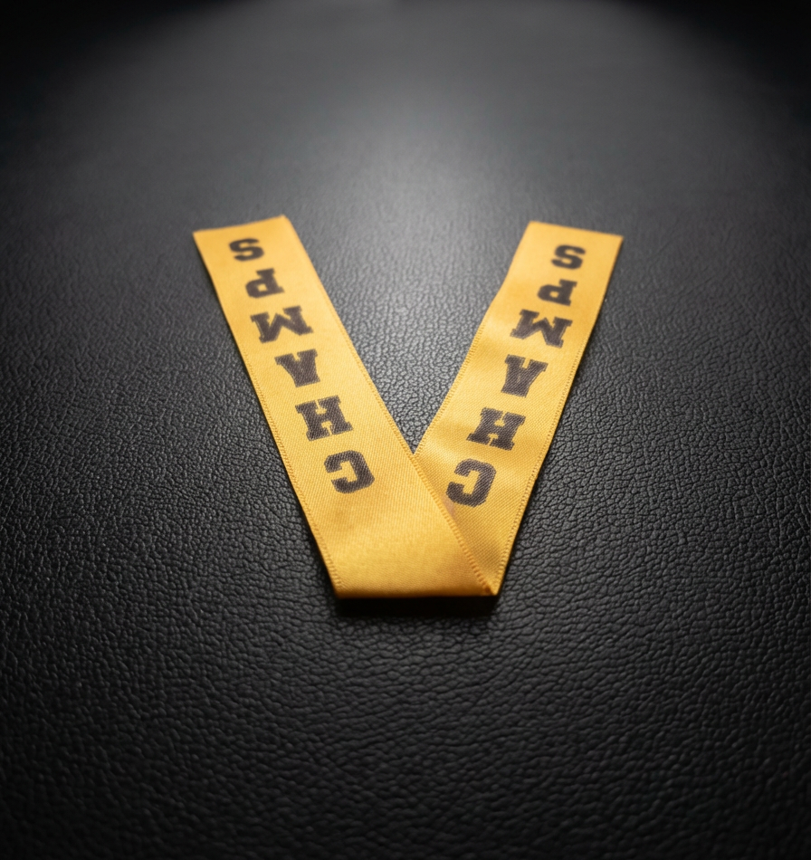 Gold Champs Ribbon