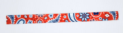 Patriotic Paisley - Red & Blue