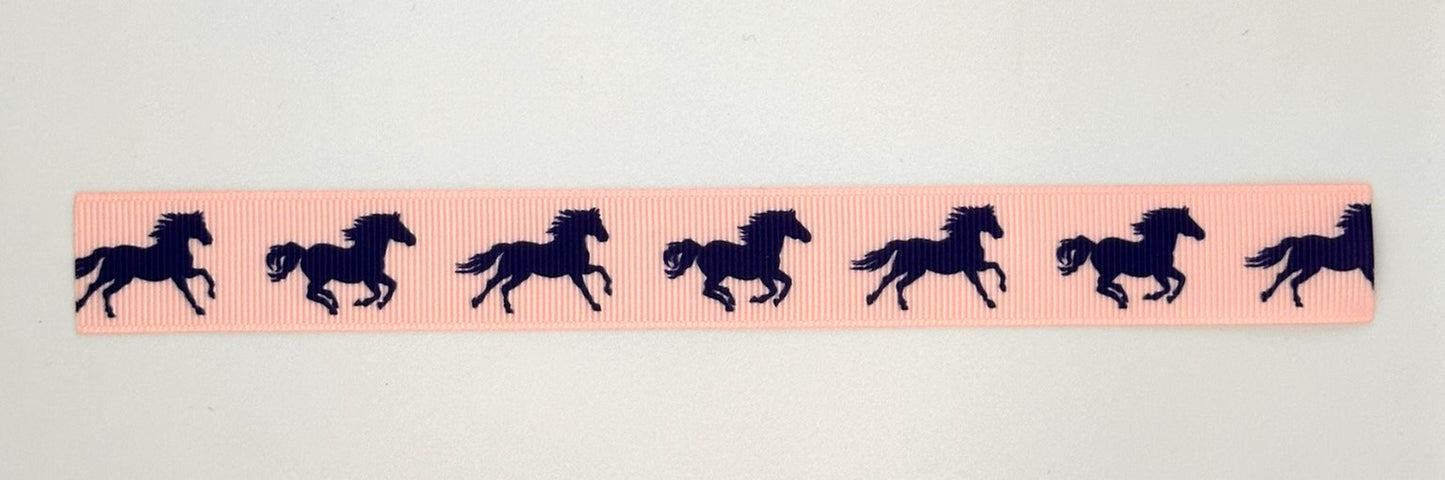 Equestrian Navy & Pink