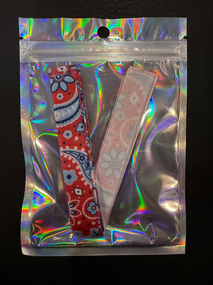 Patriotic Paisley - Red & Blue