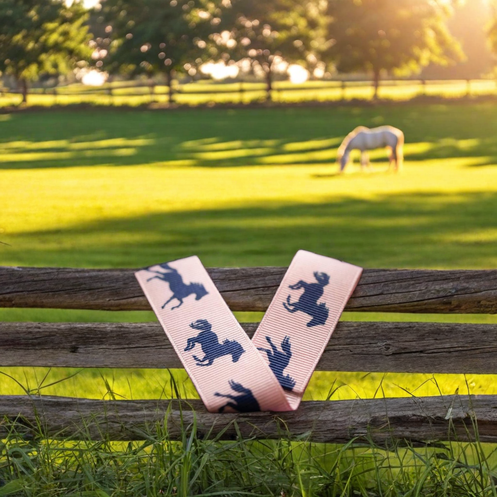 Equestrian Navy & Pink