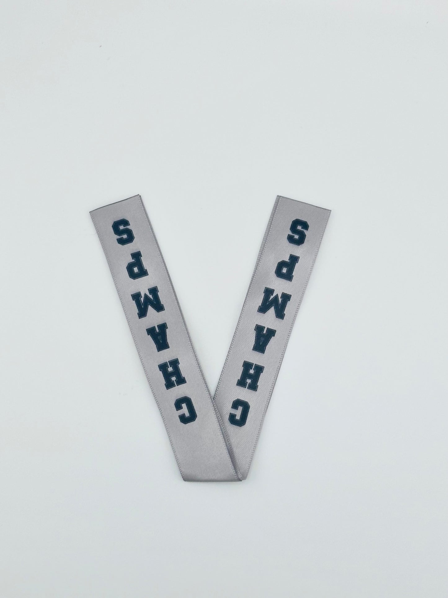 Silver Champs Ribbon